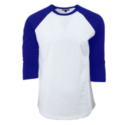blue cotton t-shirt